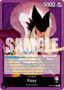 Foxy (059) OP07-059 Leader 500 Years in the Future One Piece Near Mint