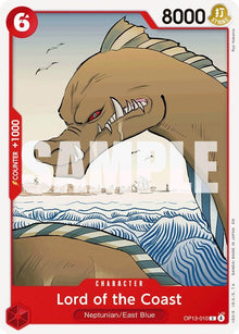 Lord of the Coast OP13-010 Common Carrying On His Will One Piece Near Mint