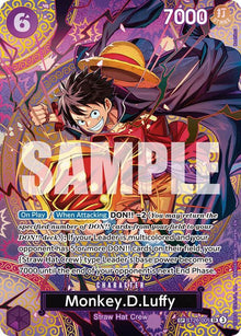 Monkey.D.Luffy (SP) ST26-005 Adventure on Kami's Island One Piece Foil NM