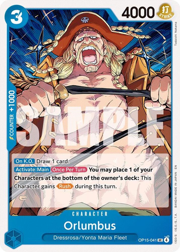 Orlumbus OP15-041 Uncommon Adventure on Kami's Island One Piece Near Mint
