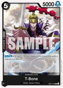 T-Bone EB01-049 Rare Extra Booster: Memorial Collection One Piece Foil Near Mint