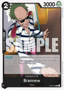Brannew (Reprint) OP03-089 Rare Premium Booster -The Best- One Piece Near Mint