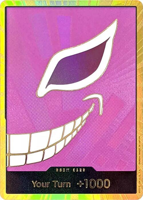 DON!! Card (Donquixote Doflamingo) (Gold) Premium Booster -The Best- One Piece Foil NM