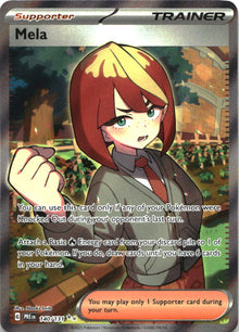 Mela 140/131 Holo Ultra Rare Prismatic Evolutions Pokemon Near Mint
