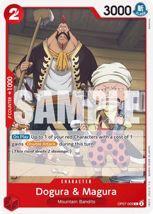 Dogura & Magura OP07-009 Common 500 Years in the Future One Piece Near Mint