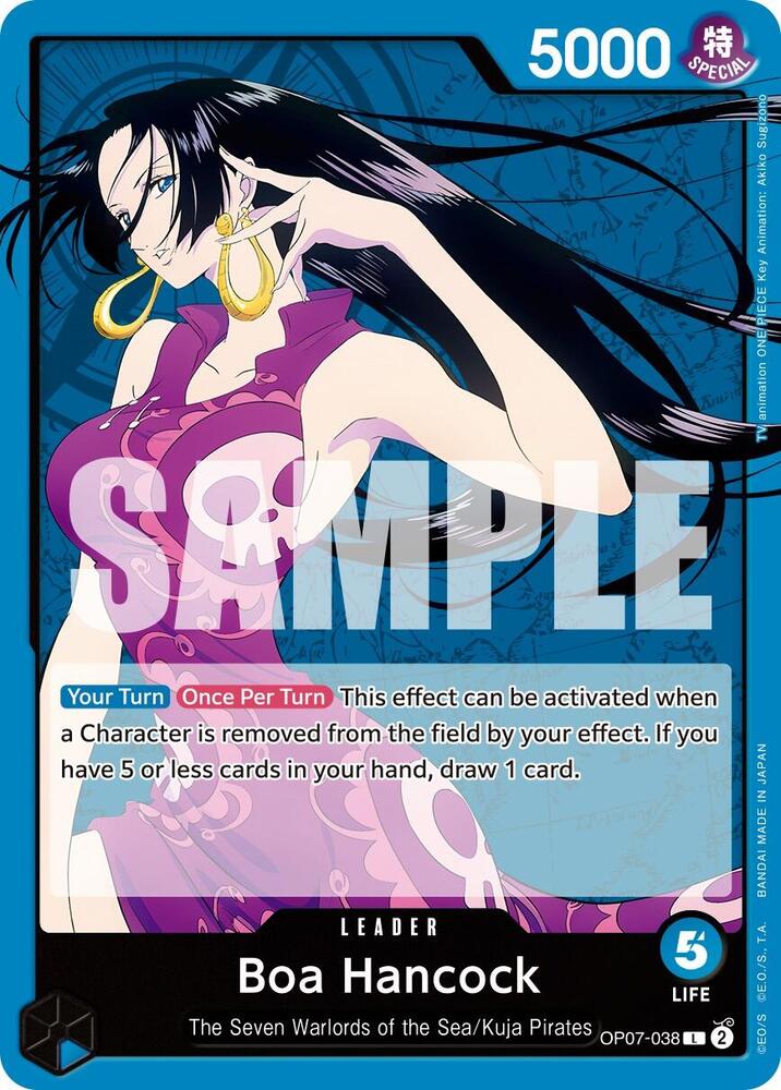 Boa Hancock (038) OP07-038 Leader 500 Years in the Future One Piece Near Mint