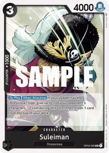 Suleiman OP04-085 Uncommon Kingdoms of Intrigue One Piece Near Mint
