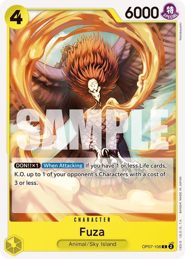 Fuza OP07-106 Common 500 Years in the Future One Piece Near Mint