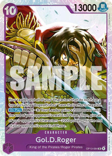 Gol.D.Roger (064) OP13-064 Super Rare Carrying On His Will One Piece Foil NM