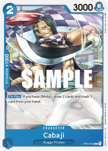 Cabaji OP02-052 Common Paramount War One Piece Near Mint