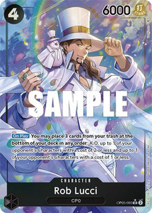 Rob Lucci (093) (Alternate Art) OP05-093 Awakening of the New Era One Piece Foil NM