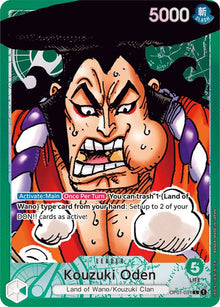 Kouzuki Oden (Parallel) OP01-031 Leader Romance Dawn One Piece Foil Near Mint