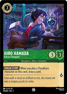 Hiro Hamada - Future Champion 90/204 Common Archazia's Island Lorcana Near Mint