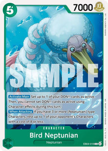 Bird Neptunian EB04-016 Common The Azure Sea's Seven One Piece Near Mint