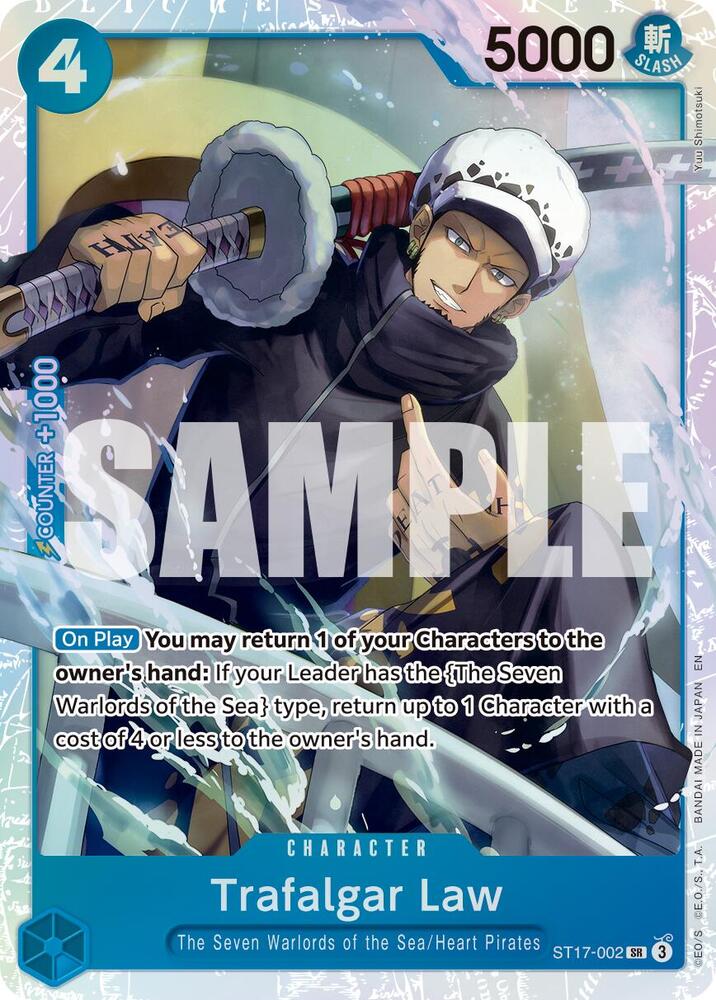 Trafalgar Law (Reprint) ST17-002 Premium Booster -The Best- Vol. 2 One Piece Foil NM