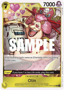 Olin OP04-099 Rare Kingdoms of Intrigue One Piece Foil Near Mint