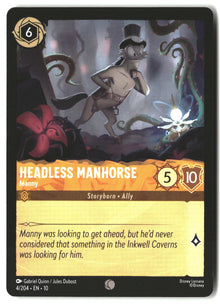 Headless Manhorse - Manny 4/204 Common Whispers in the Well Lorcana LP