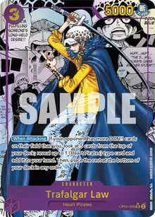 Trafalgar Law (069) (Alternate Art) (Manga) OP05-069 Awakening of the New Era One Piece Foil NM