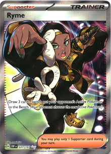 Ryme 221/197 Ultra Rare Obsidian Flames Pokemon Lightly Played
