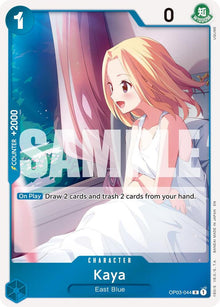 Kaya (Reprint) OP03-044 Rare Premium Booster -The Best- Vol. 2 One Piece Foil NM