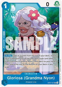 Gloriosa (Grandma Nyon) OP07-041 Uncommon 500 Years in the Future One Piece NM