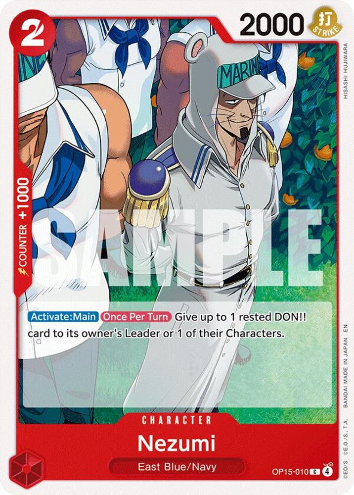 Nezumi OP15-010 Common Adventure on Kami's Island One Piece Near Mint