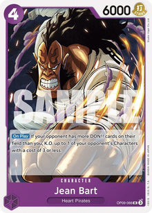 Jean Bart OP09-066 Uncommon Emperors in the New World One Piece Near Mint
