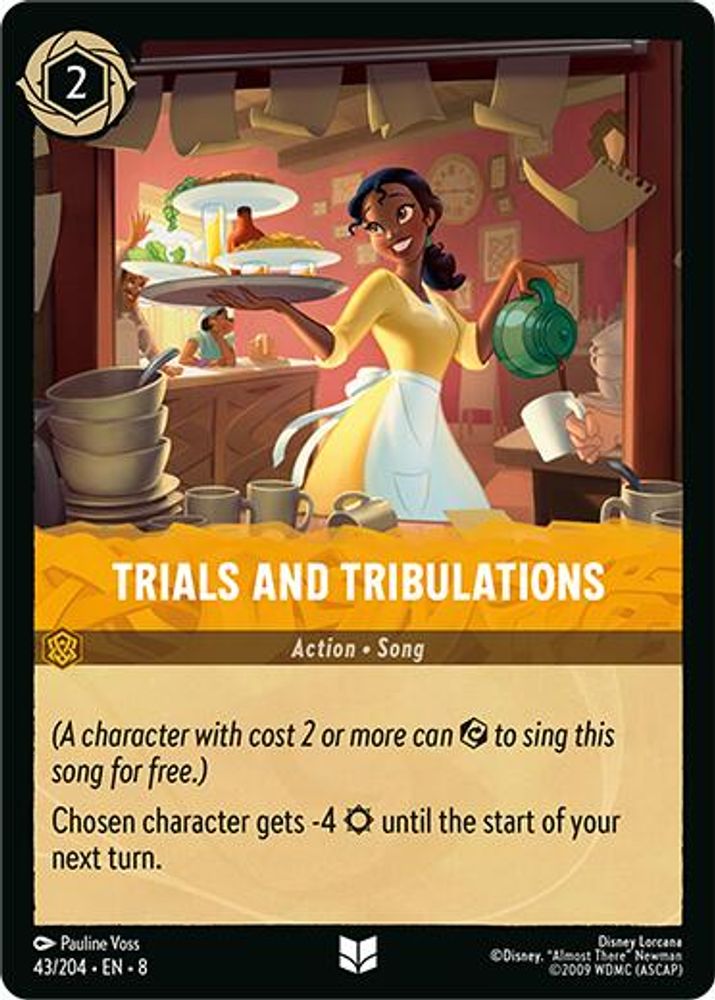 Trials and Tribulations 43/204 Uncommon Reign of Jafar Lorcana Near Mint