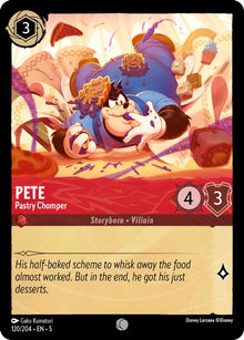 Pete - Pastry Chomper 120/204 Common Shimmering Skies Lorcana Near Mint