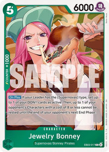 Jewelry Bonney EB03-017 Extra Booster: One Piece Heroines Edition One Piece Foil NM