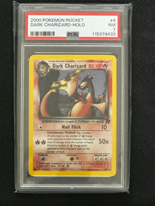 PSA 7,  Vintage Dark Charizard-Holo #4/82