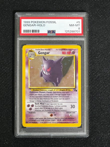 PSA 8,  Vintage Gengar-Holo #5/62