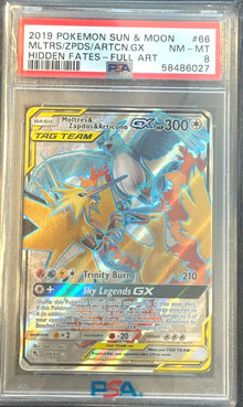 PSA 8 Mltrs/Zpds/Artcn.GX 66/68