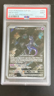 PSA 9 Mewtwo 052 Black Star Promo