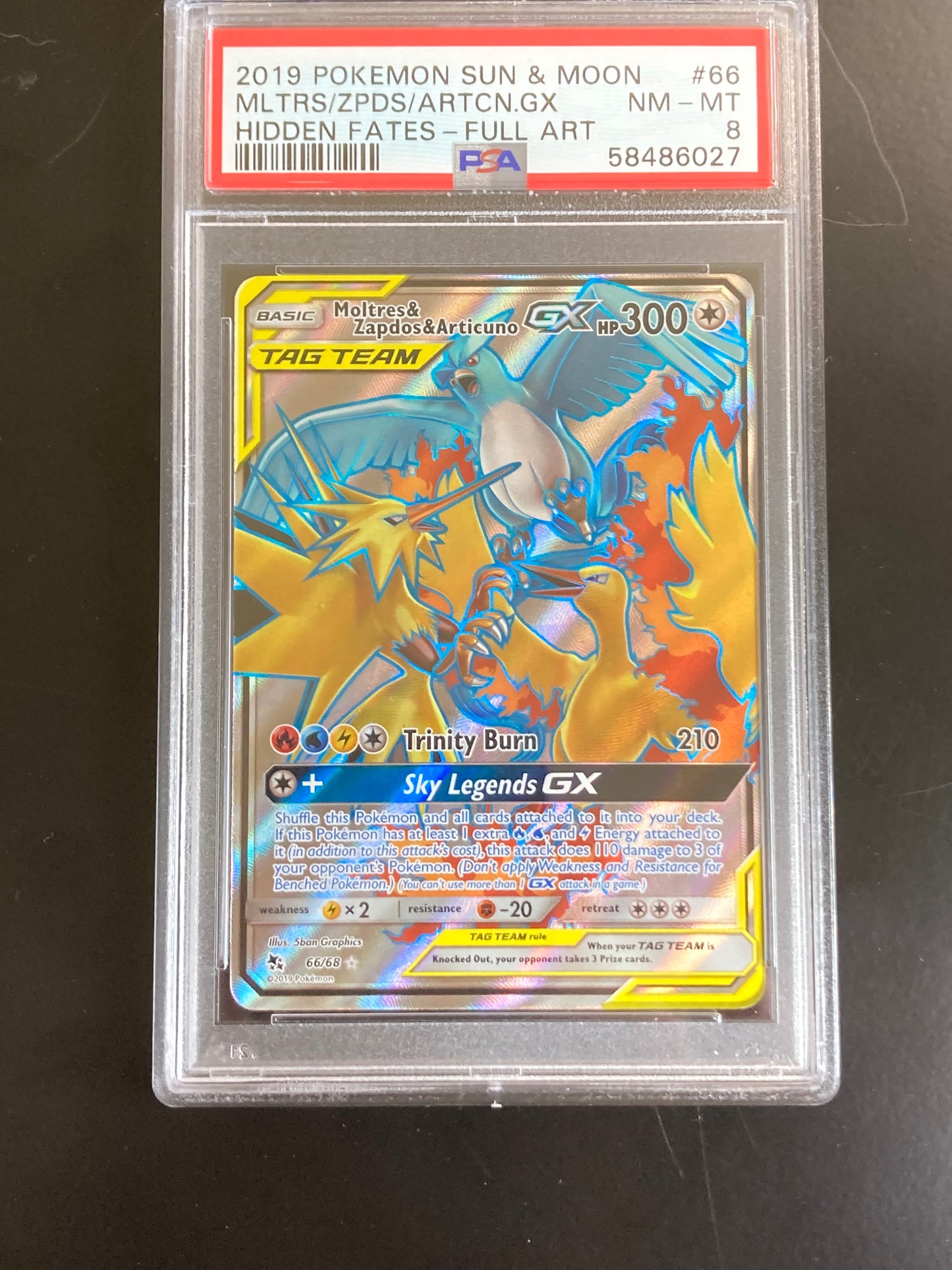 PSA 8 Mltrs/Zpds/Artcn.GX 66/68