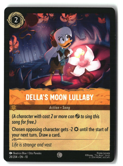 Della's Moon Lullaby 28/204 Common Whispers in the Well Lorcana Lightly Played