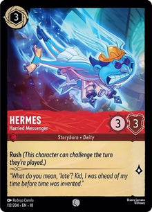 Hermes - Harried Messenger 112/204 Common Whispers in the Well Lorcana Near Mint