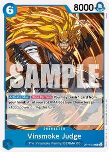 Vinsmoke Judge OP11-044 Common A Fist of Divine Speed One Piece Near Mint
