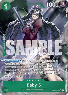 Baby 5 (Full Art) OP05-034 Rare Premium Booster -The Best- One Piece Foil NM