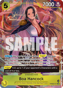 Boa Hancock (Alternate Art) PRB02-017 Premium Booster -The Best- Vol. 2 One Piece Foil NM