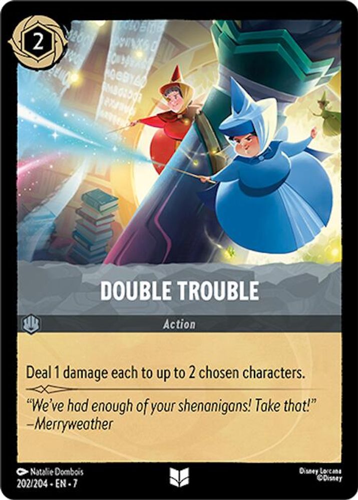 Double Trouble 202/204 Uncommon Archazia's Island Lorcana Near Mint
