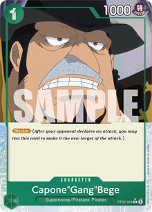 Capone"Gang"Bege (Full Art) ST02-004 Premium Booster -The Best- One Piece Foil NM
