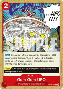 Gum-Gum UFO OP10-020 Uncommon Royal Blood One Piece Near Mint