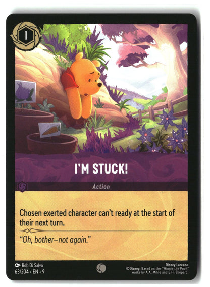 I'm Stuck! 63/204 Common Rise of the Floodborn Lorcana Lightly Played