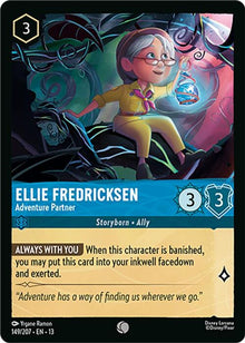 Ellie Fredricksen - Adventure Partner 149/204 Attack of the Vine! Lorcana NM