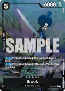 Brook (Alternate Art) EB02-048 Extra Booster: Anime 25th Collection One Piece Foil NM