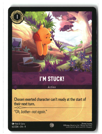 I'm Stuck! 63/204 Common Rise of the Floodborn Lorcana Lightly Played