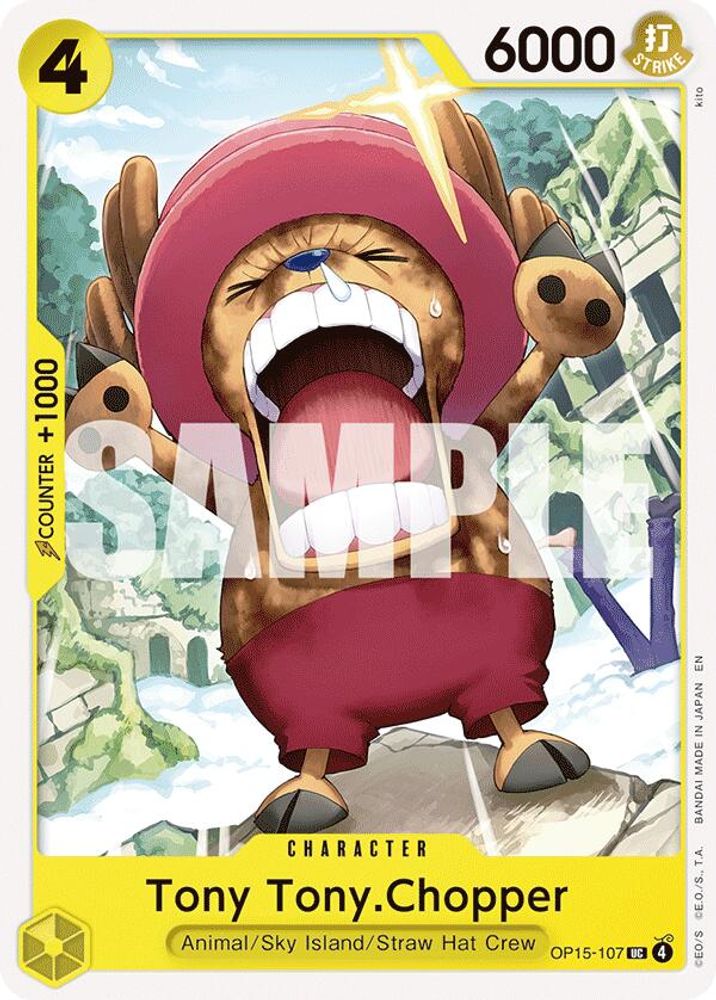 Tony Tony.Chopper OP15-107 Uncommon Adventure on Kami's Island One Piece NM