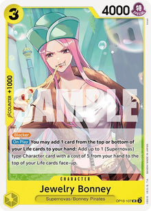 Jewelry Bonney OP10-107 Uncommon Royal Blood One Piece Near Mint