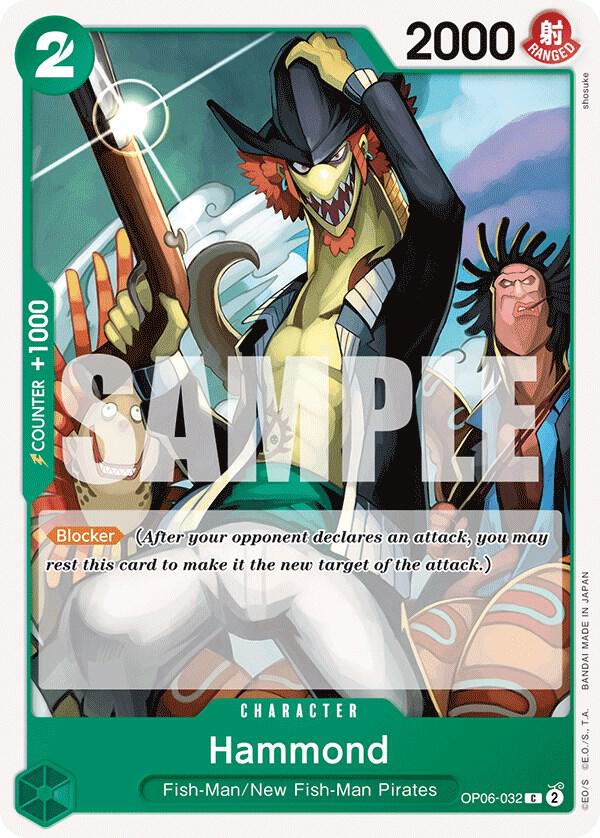 Hammond OP06-032 Common Wings of the Captain One Piece Near Mint